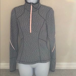 EUC Zella reflective running 1/4 zip